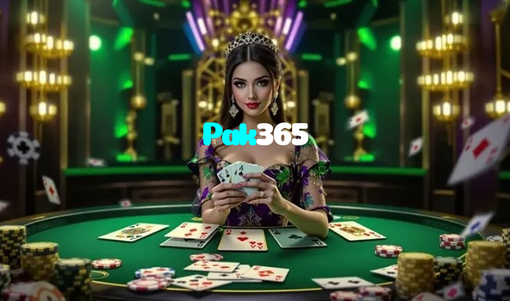 Pak365 casino presented on mobile device in Pakistan with slots and live games